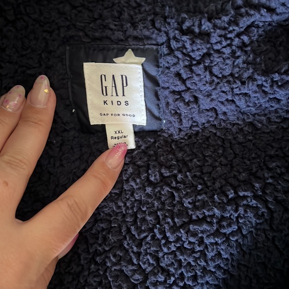 Gap kids jacket in XXL. Dark Navy with Stars - Picture 2 of 3